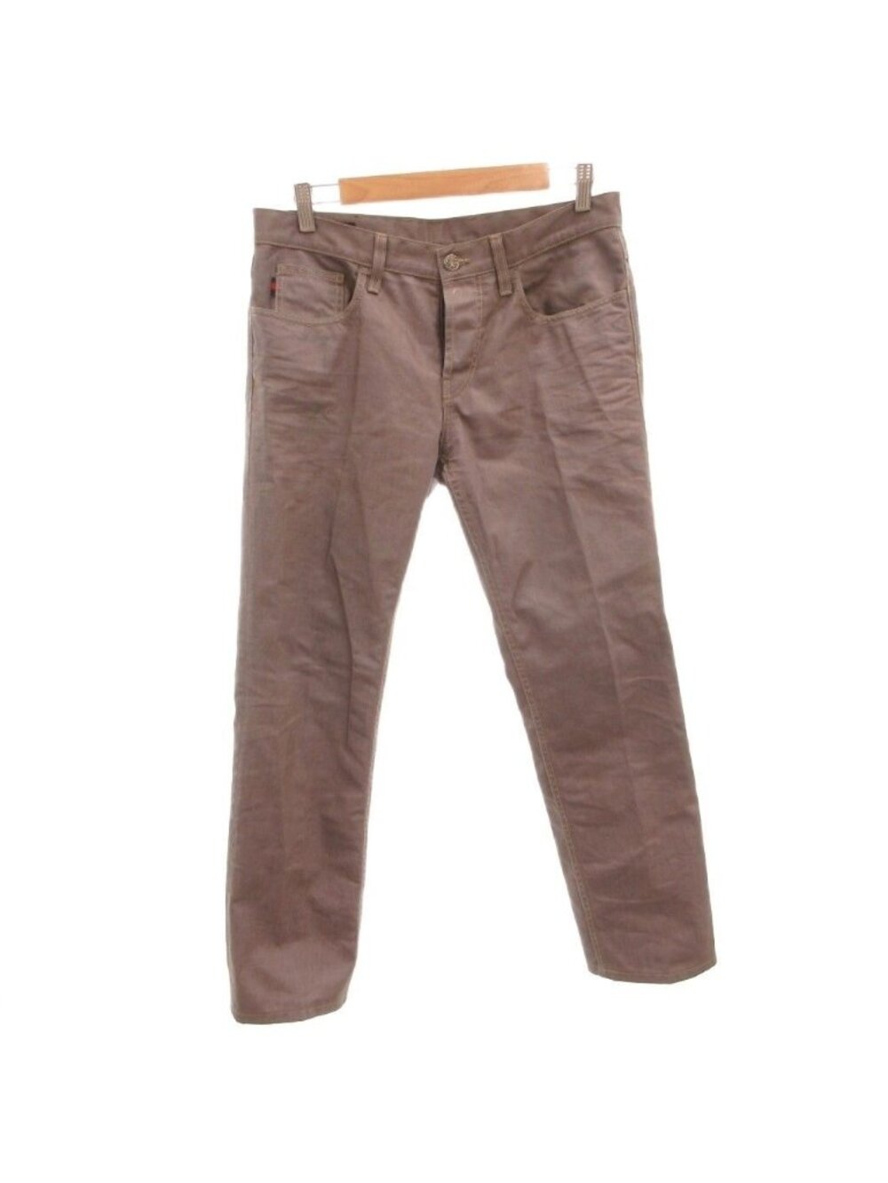 Gucci Denim Pants Jeans Skinny Cotton Gray 46